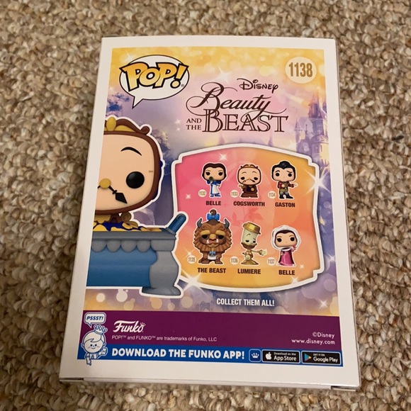 NIB Funko Cogsworth in Cobbler Pan - Picture 7 of 9